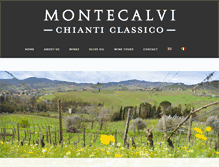 Tablet Screenshot of montecalvi.com